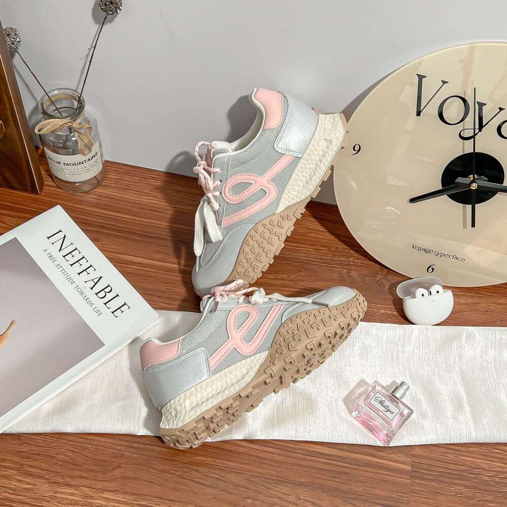 Summer Breathable Thick-Soled Dad Height-Increasing Sneakers for Petite Women, 2025 New Women's Shoes