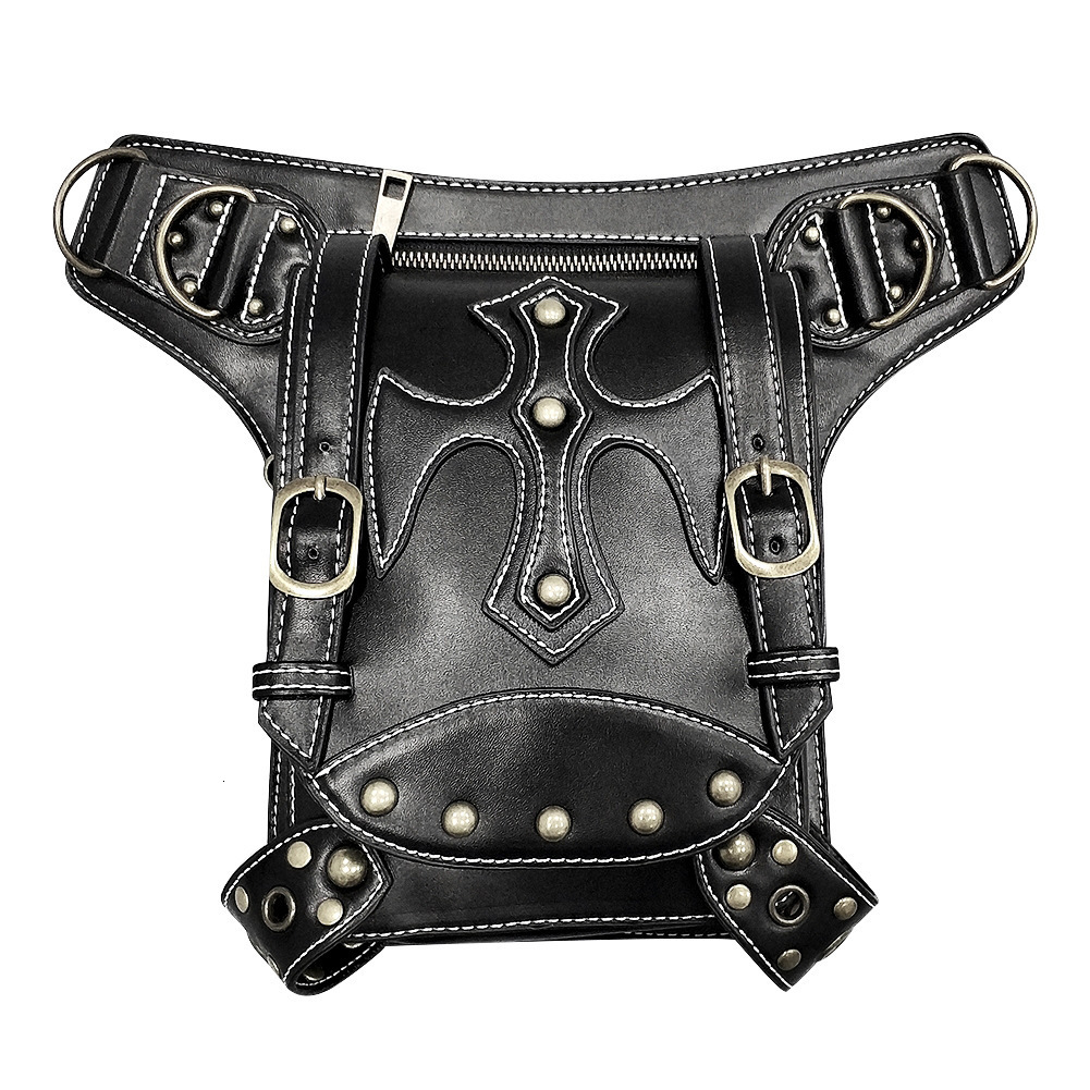 New Women's Punk Outdoor Single Shoulder Crossbody Bag for Women ddmymoon