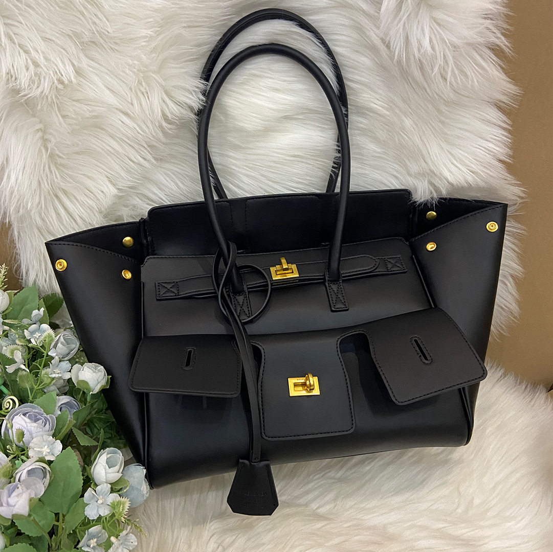 Tote Bag belair Women's Bag Fashion Handbag be lair bags Large Capacity Shoulder Bag Commuter Bag Unisex Hot Girl Motorcycle Bag 35