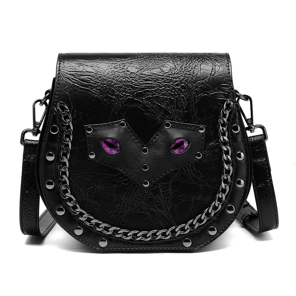Bags Niche Design New Gothic Women's Shoulder Crossbody Large Capacity Chain Bag ddmymoon