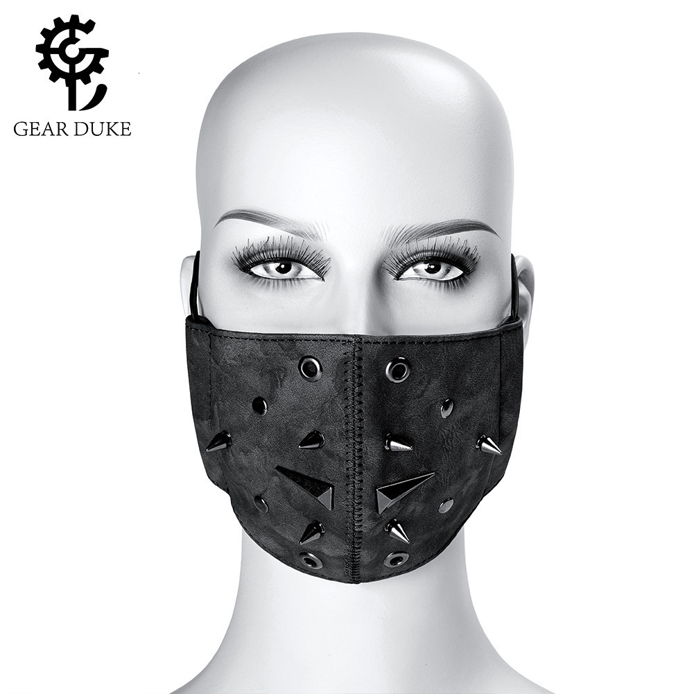 Steampunk Protective with Filter Dustproof PM2.5 Adult Face Mask Halloween Props ddmymoon