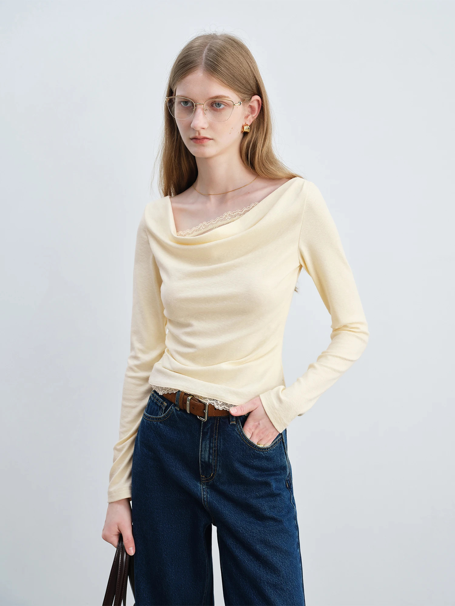 Autumn Collection Soft White Blouse 25ZQ93102 250728