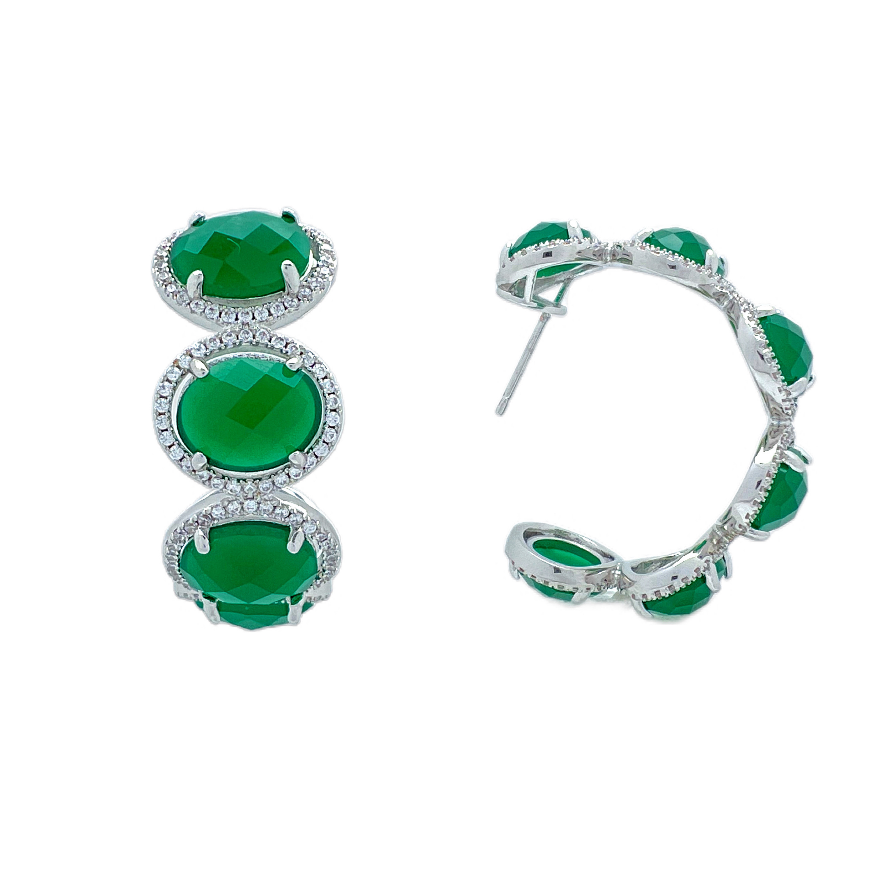 Luxury 18K Gold Plated Hoop Earrings - Classic Thick Circle Earrings for Women, Hypoallergenic Statement Jewelry