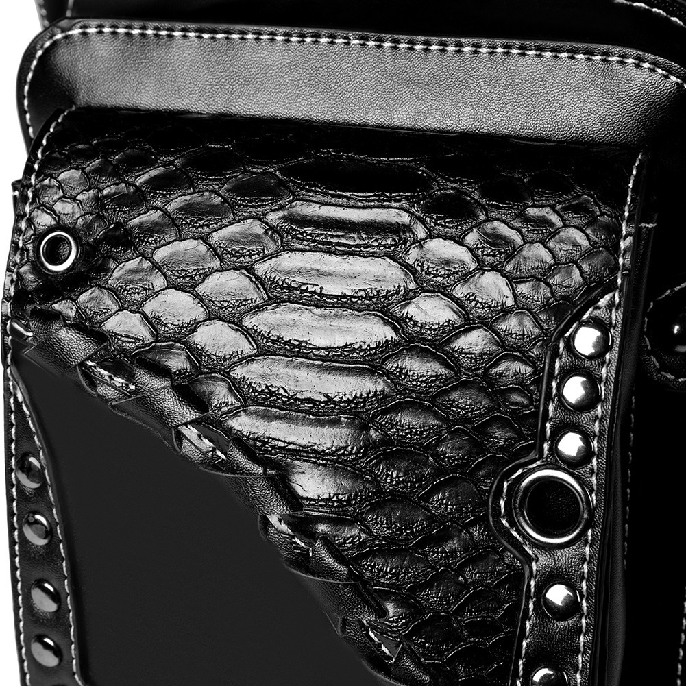 2024 New Punk ROCK Waist Women, Outdoor Single Shoulder Crossbody for Men, Phone Bag ddmymoon