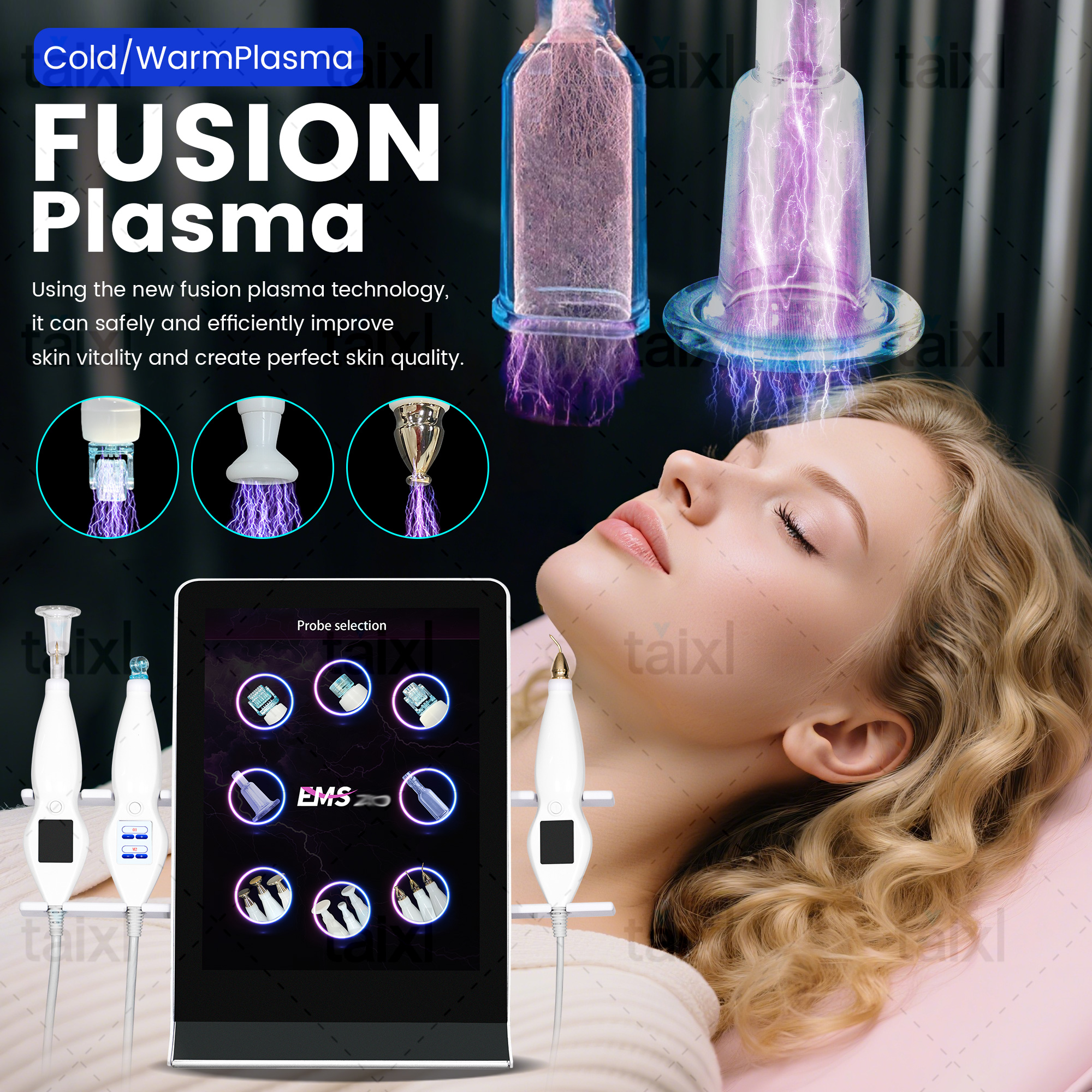 Plasma Pen Skin Care Beauty Device For Pigmentation Removal Wrinkle Reduction Mole Repair Eczema Treatment and Skin Rejuvenation In Salon Use