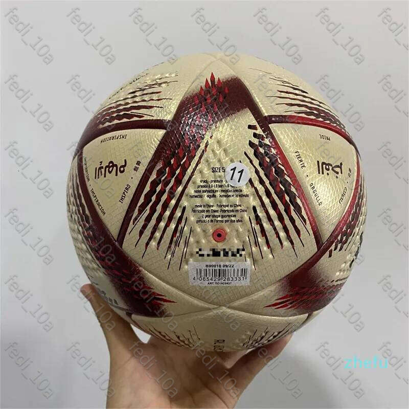 Balls Years World Cup Final Soccer Ball Al Hilm Champagne Gold Factory Direct Sales Support Customization jkl