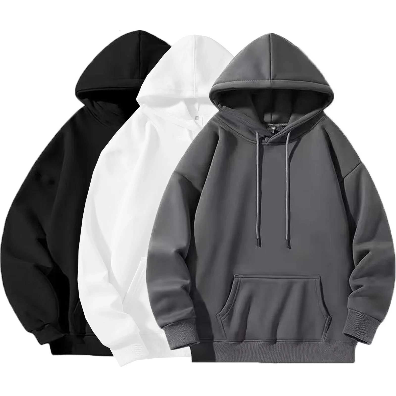 Mens and womens slim fit hoodies comfortable and casual suitable for daily outdoor travel tops in autumn and winter W250408