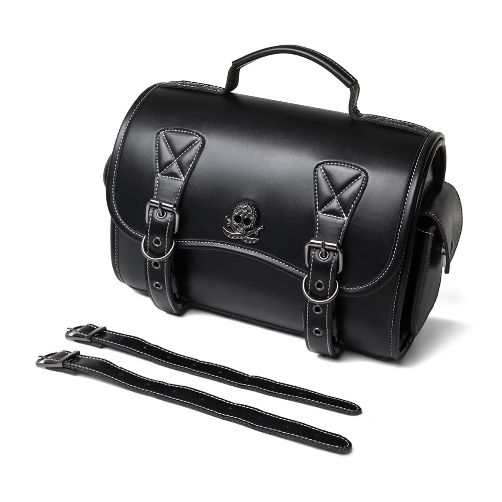 Harley Accessories Modified Side Rider Gear PU Leather Motorcycle Hanging Cruiser Tool Bags ddmymoon