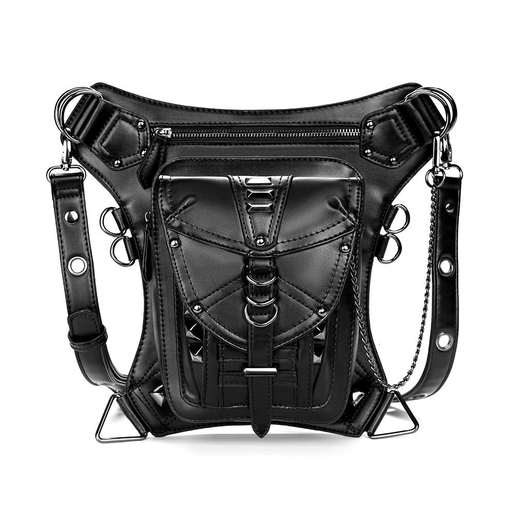 Steampunk New Women's Single Shoulder Crossbody Small Outdoor Casual Phone Waist Bag ddmymoon