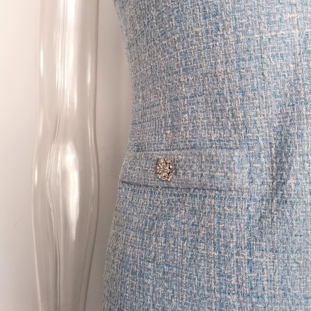 new Free shipping designer dress for women Fashionable dress with waist cinching and slimming effect washed mid length skirt