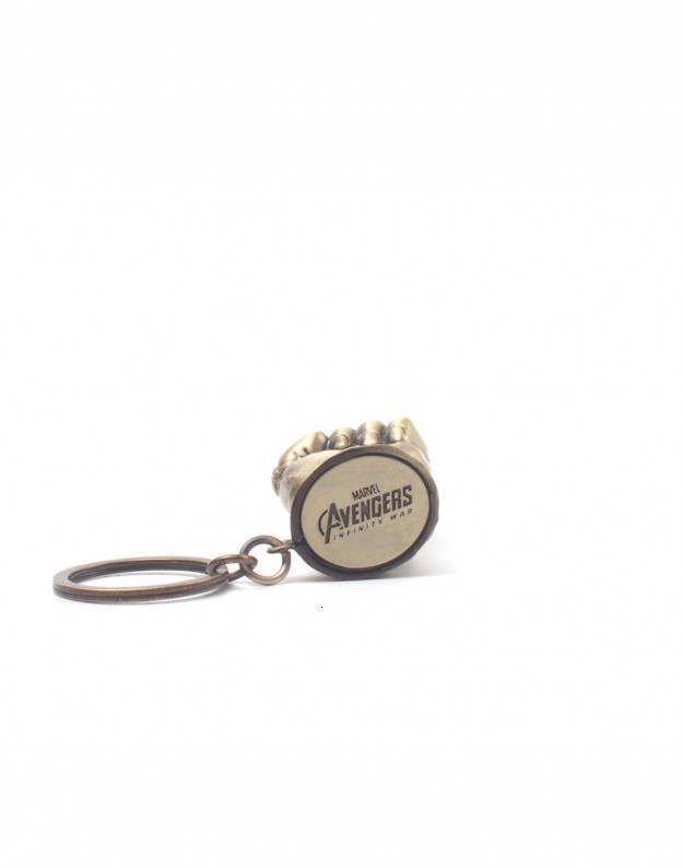 Bioworld Original Merchandise Marvel Avengers 3 Thanos Infinity Gauntlet Metal 3D Keychain 250726