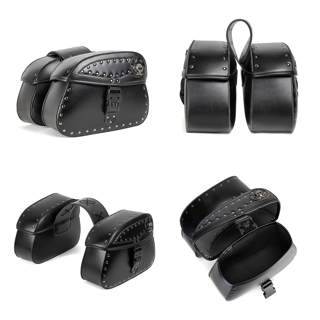 Harley Motorcycle Modification Special Anti-theft Password Lock Side Box Large Capacity Gear Bag Direct Shipping ddmymoon