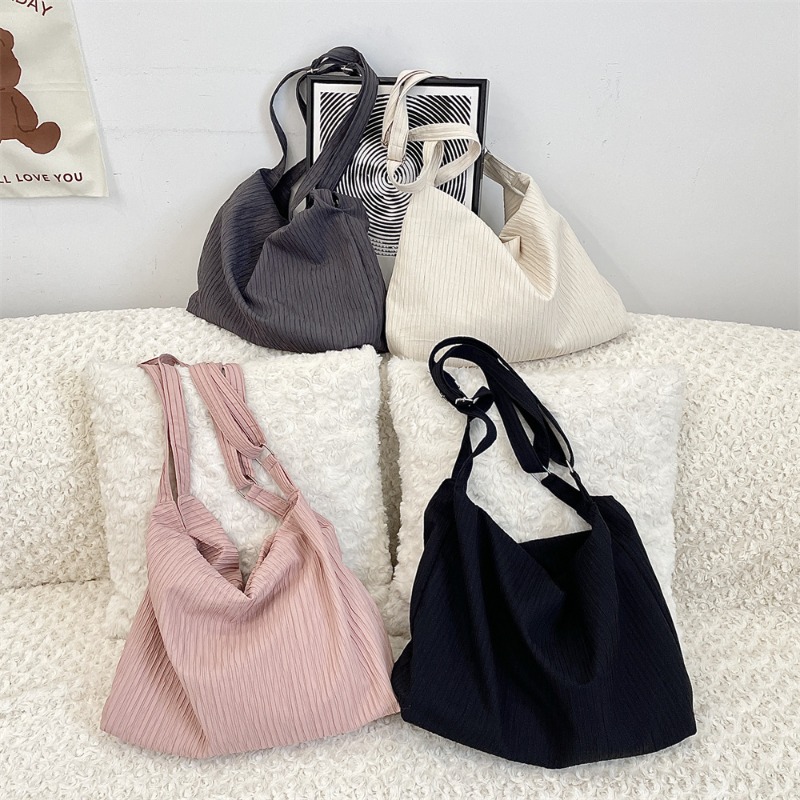 Womens Niche Canvas Backpack - Spacious Comfy Messenger with Removable Strap