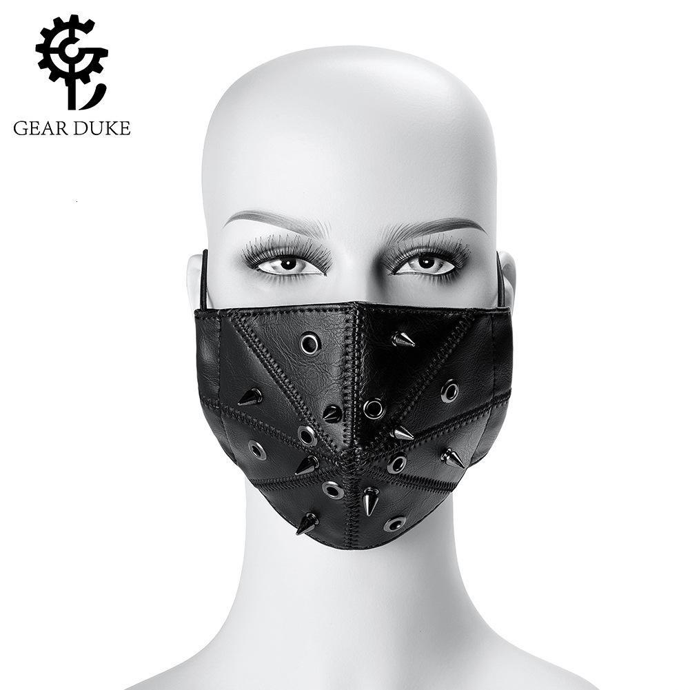 Halloween Steampunk PM2.5 Dust Ball Party Mask Black ddmymoon