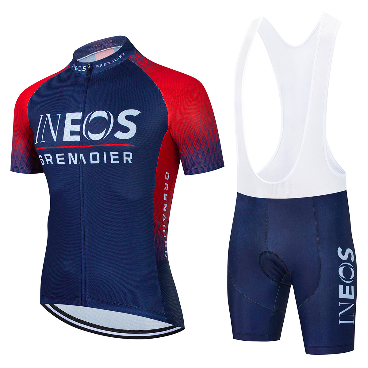 Bike Jersey and Shorts 2025 Men's Summer Cycling Jersey Set - Breathable Race Fit for Road Mountain Bike Free Shipping