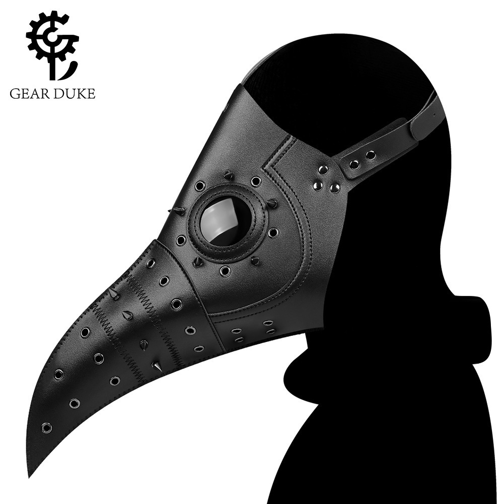 Halloween New Punk Medieval Plague Long Beak Mask COSPLAY Supplies ddmymoon
