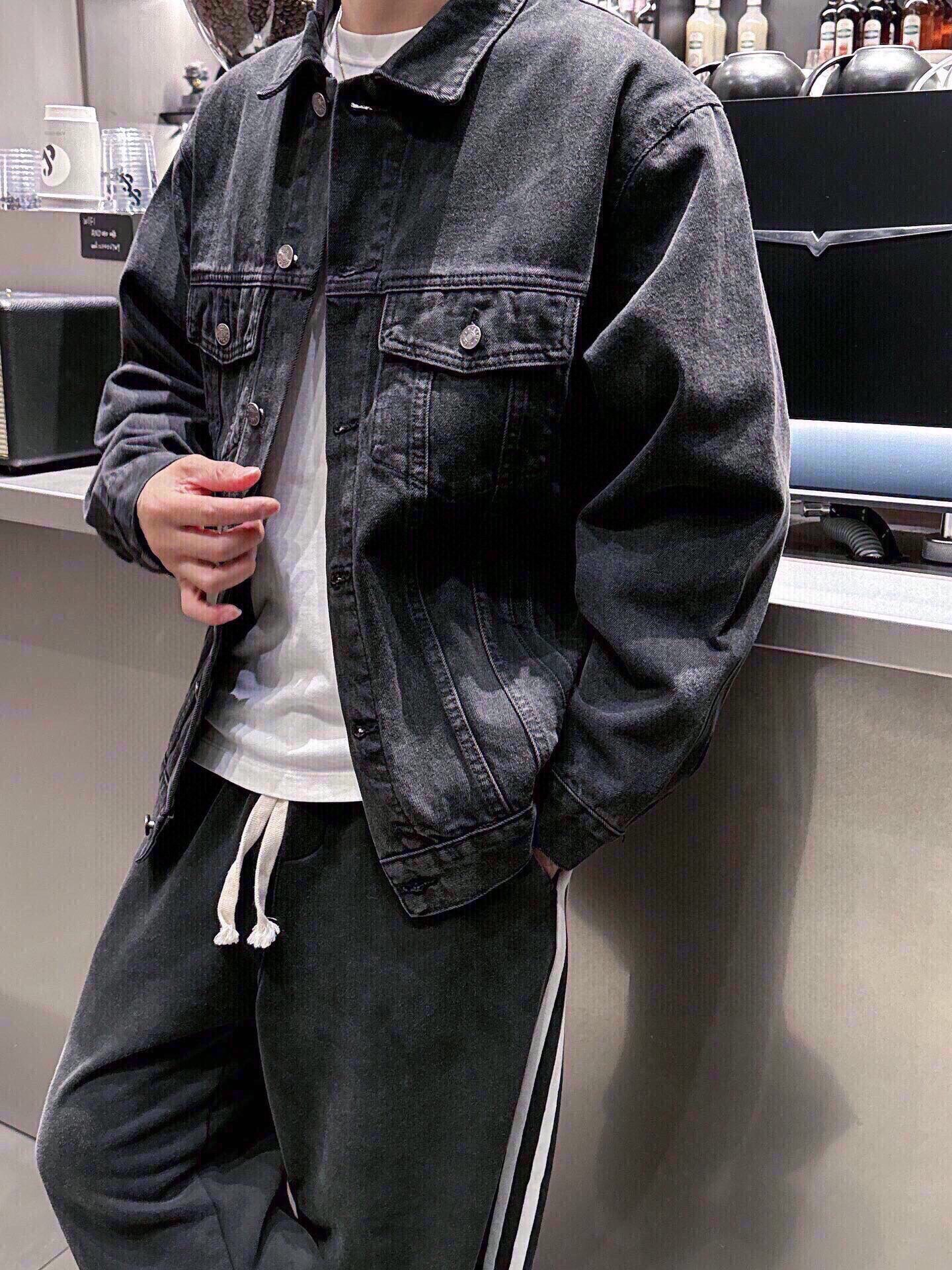 Brand Denim jacket outdoor mens and womens designer brand luxury gift Valentines Fathers Christmas.M176