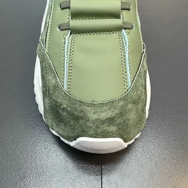 Shoes for Men Casual Sports Four Seasons Trend Designed Personality Lace-up Leather Sneakers Comfortable Breathable M250728