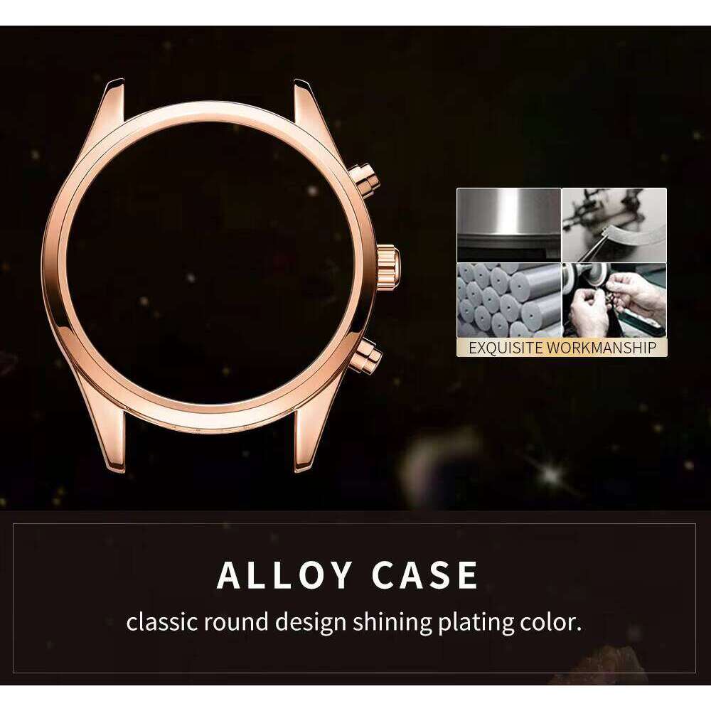 MEGIR Men's Luxury Chronograph Watch - Stainless Steel, Waterproof, Luminous, 44mm - Business Style Watch