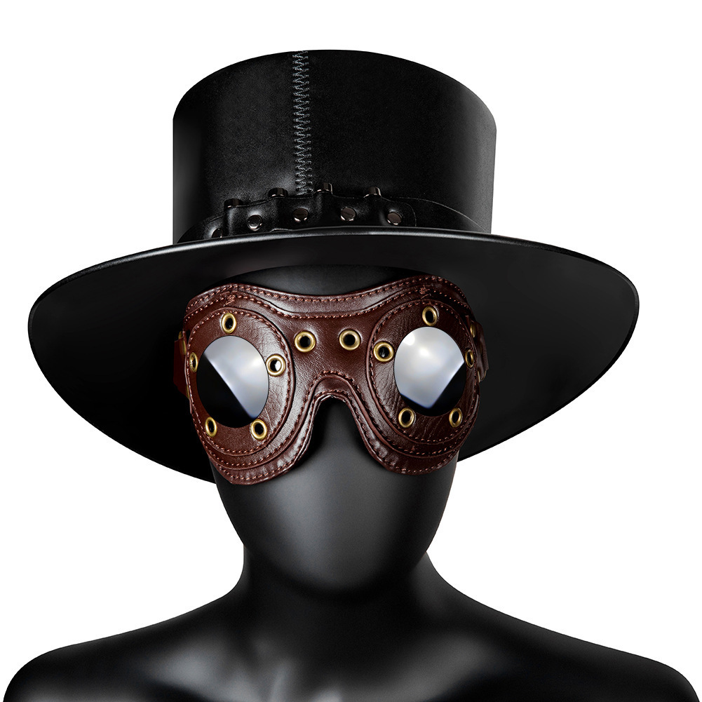 New Halloween Steampunk Goggles COS Gothic Style Outdoor Accessories ddmymoon