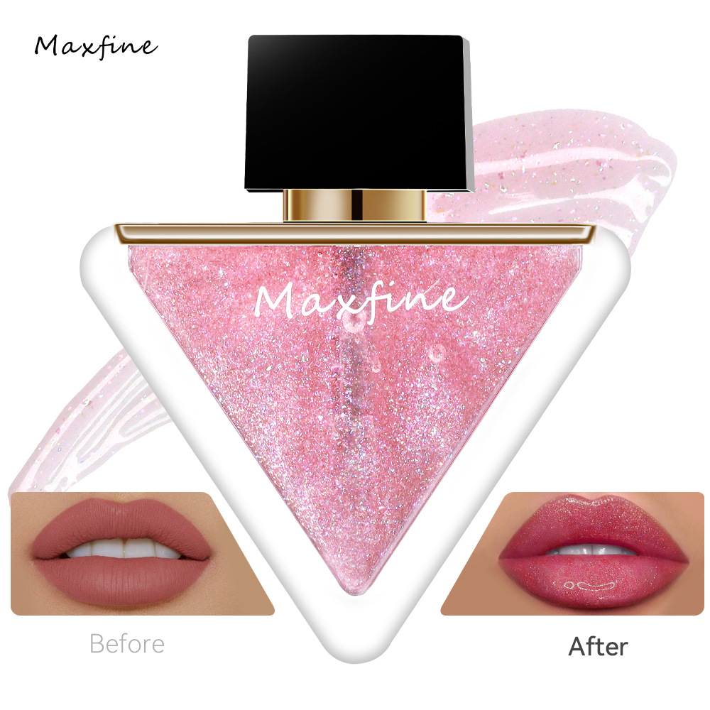 Liquid Lip Blam Moisturizing Transparent Color Changing Lip Plumping Oil Mirror Jelly Plumping Lip Gloss Clear Glossy Liquid Lipstick Moisturizing Hyd
