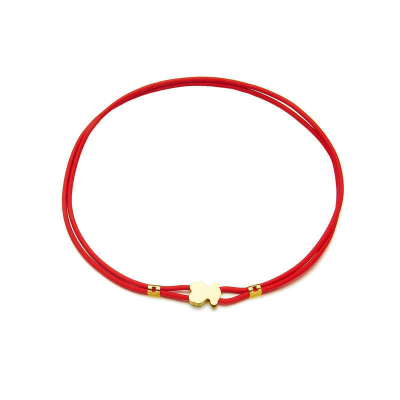 New Spanish Bear 3mm Elastic Cord Bracelet Set Versatile Women's Elegant Necklace Multi-color