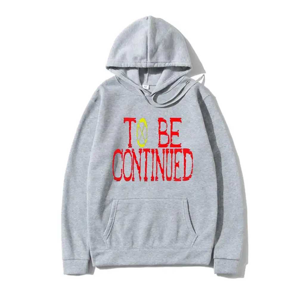 To Be Continued Hoodie Autumn Winter Mens One Piece Japanese Anime Sweatshirt Long Sleeve Zipper Woolen Sweater Brand W250408