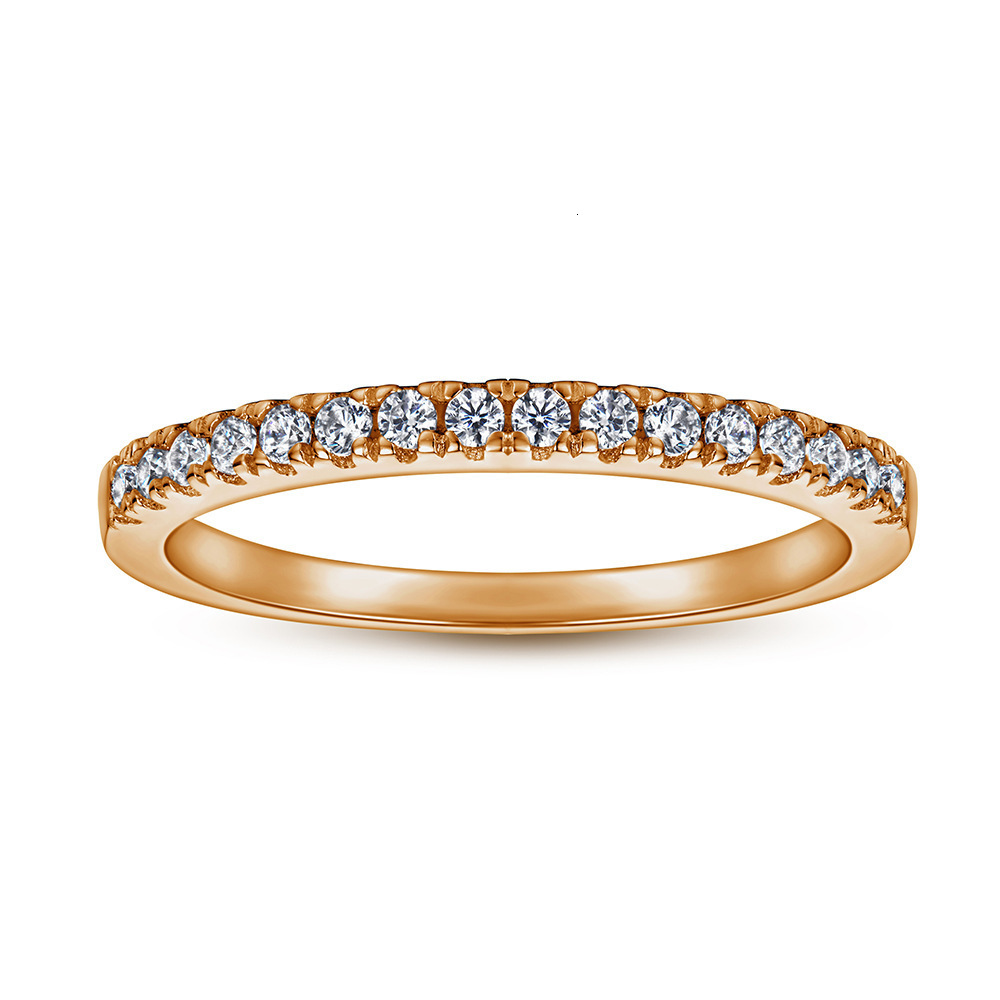 925 sterling silver ring womens zircon set engagement wedding ring set 250728