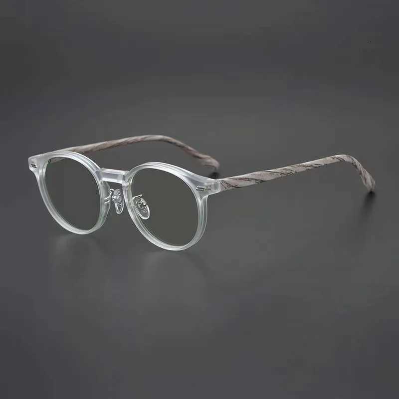 Classic Vintage Glasses Frame Men Women Ultralight Round High Quality Anti Blue Light Transparent Lens Optical Eyeglasses Z250728