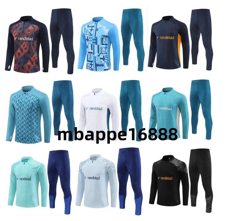 kids MarseillesA tracksuits MILIK PAYET Marseilleesa survetement fottball Training suit veste maillot de foot Olympique OM tracksuit football jogging 666