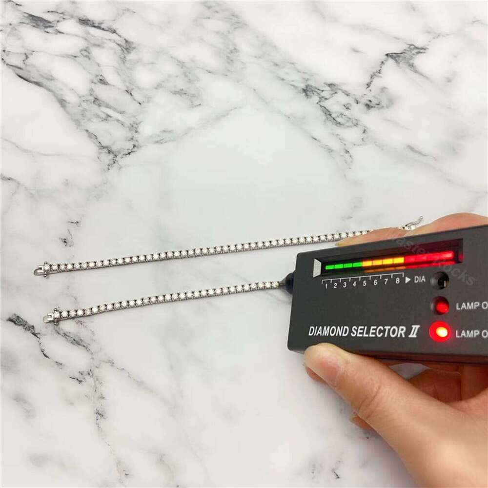 High Quality Sterling Sier Hip Hop Jewelry 5mm Vvs Tennis Chain Moissanite