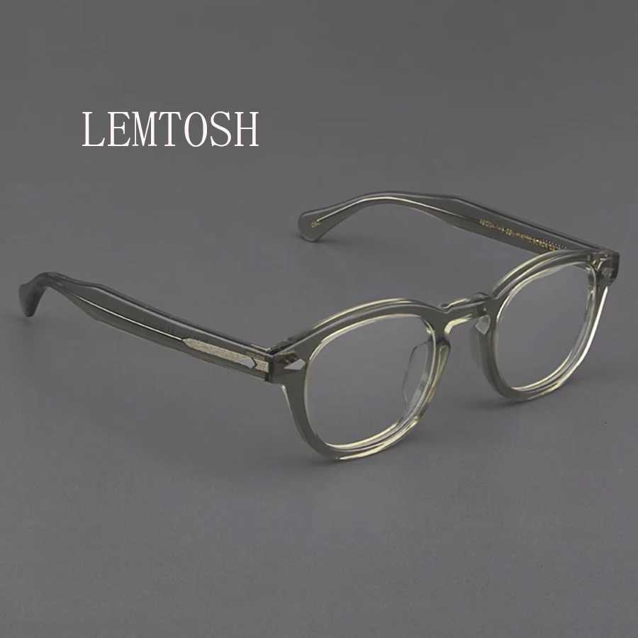 Optical Eyeglasses Frame Men Women Johnny Depp LEMTOSH Vintage Glasses Computer Acetate Spectacle Frame For Male Clear Lens Z250728
