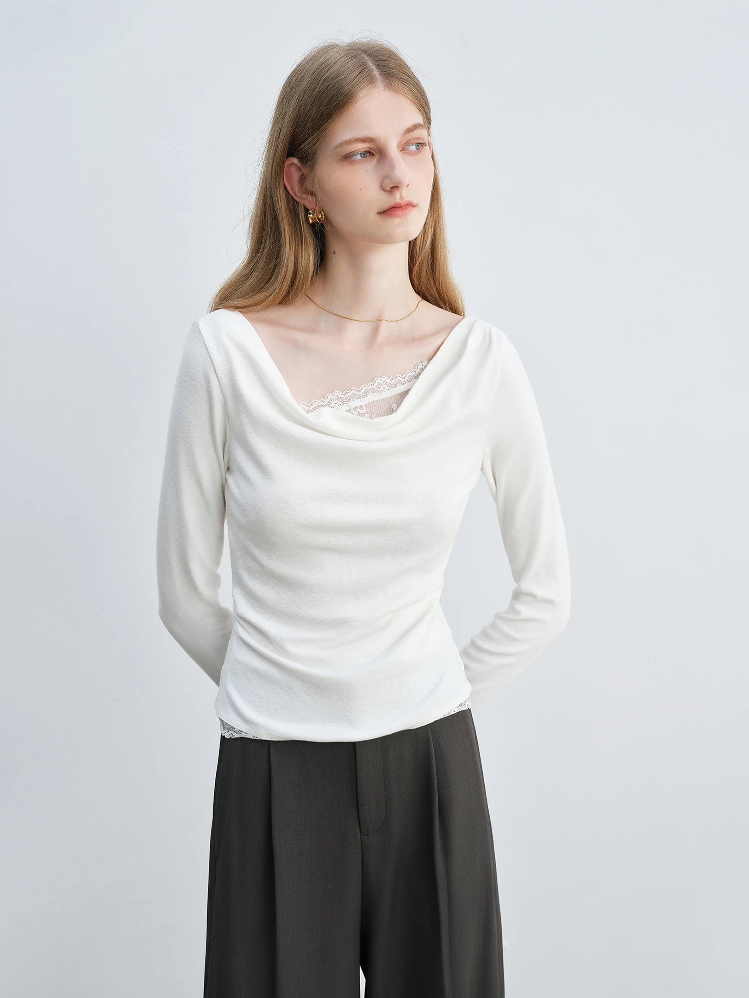 Autumn Collection Soft White Blouse 25ZQ93102 250728