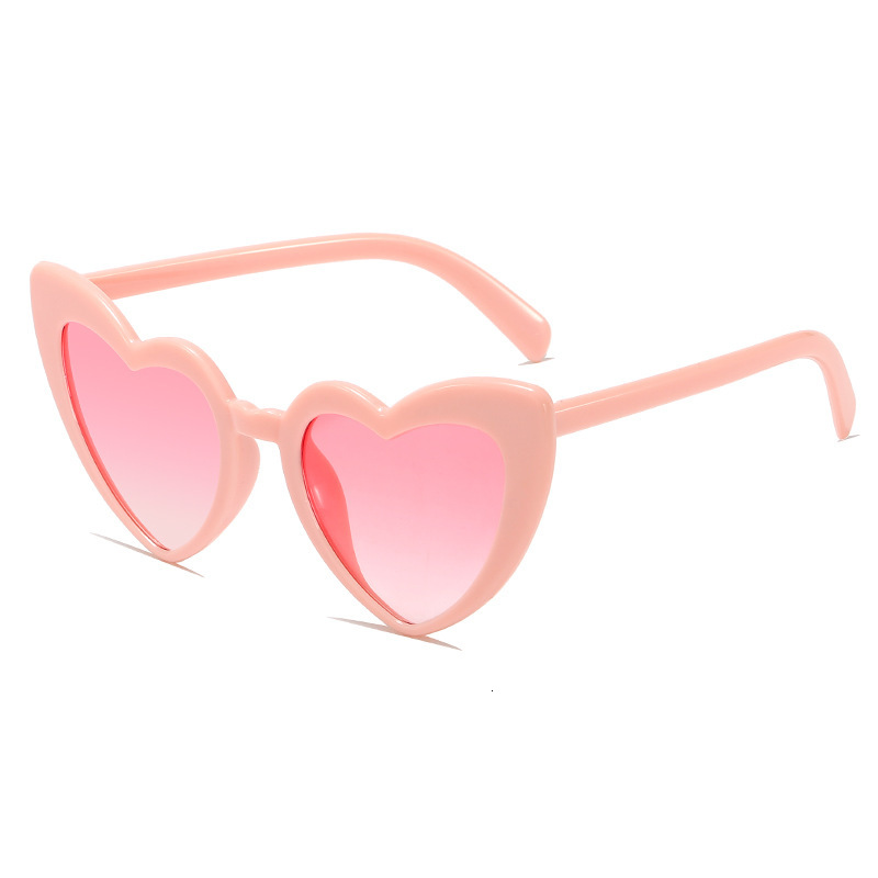 Free Shipping 2025 New Designer Sunglasses New Heart-shaped Sunglasses Party Irregular Heart Glasses Internet Celebrity Street Fashion Men And Women S