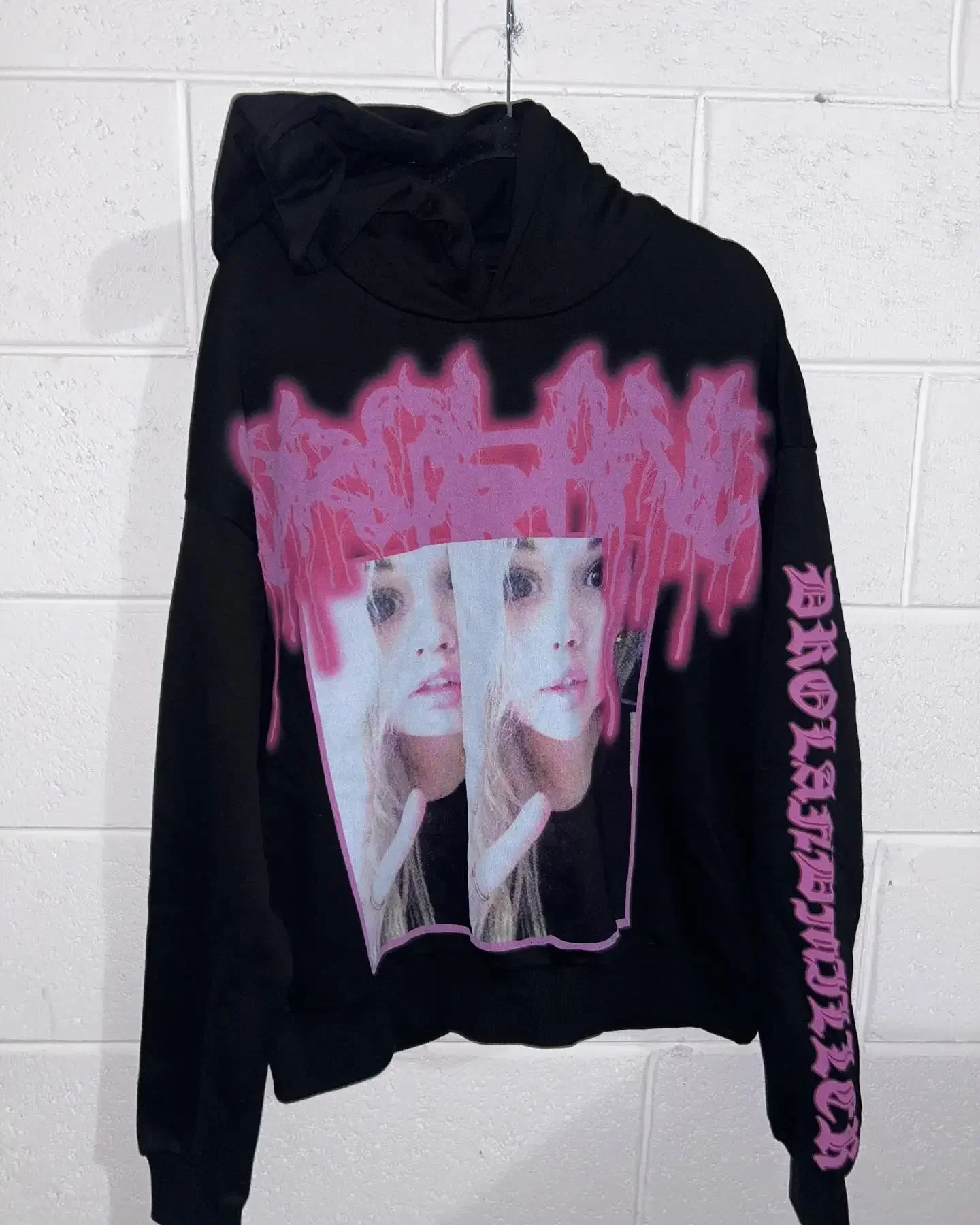 Harajuku Drolandmiller Hoodies Women Punk Streetwear Tops Grunge Sweatshirt Hip Hop Goth Oversized Hoodie Gothic Y2k Clothes 250728