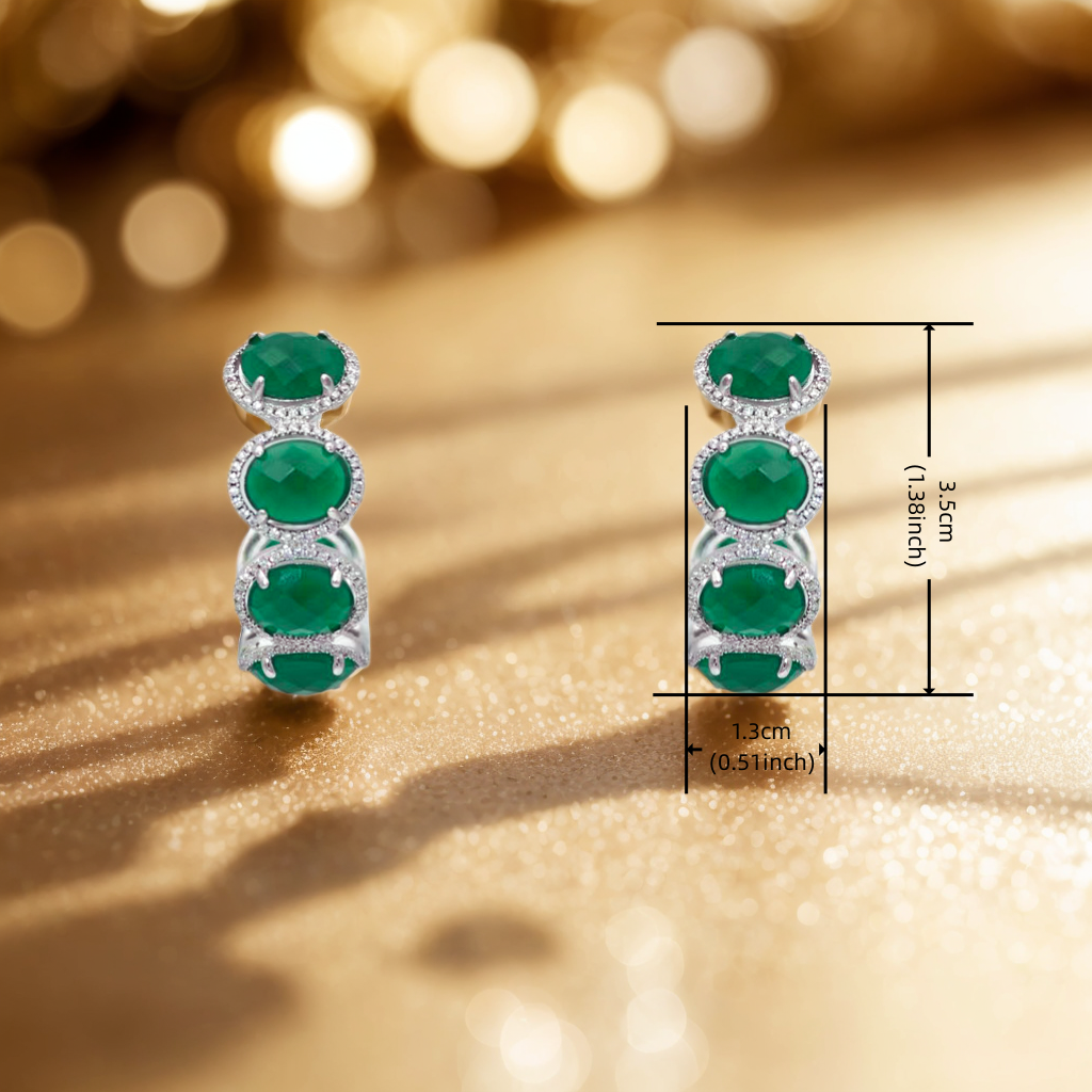 Luxury 18K Gold Plated Hoop Earrings - Classic Thick Circle Earrings for Women, Hypoallergenic Statement Jewelry