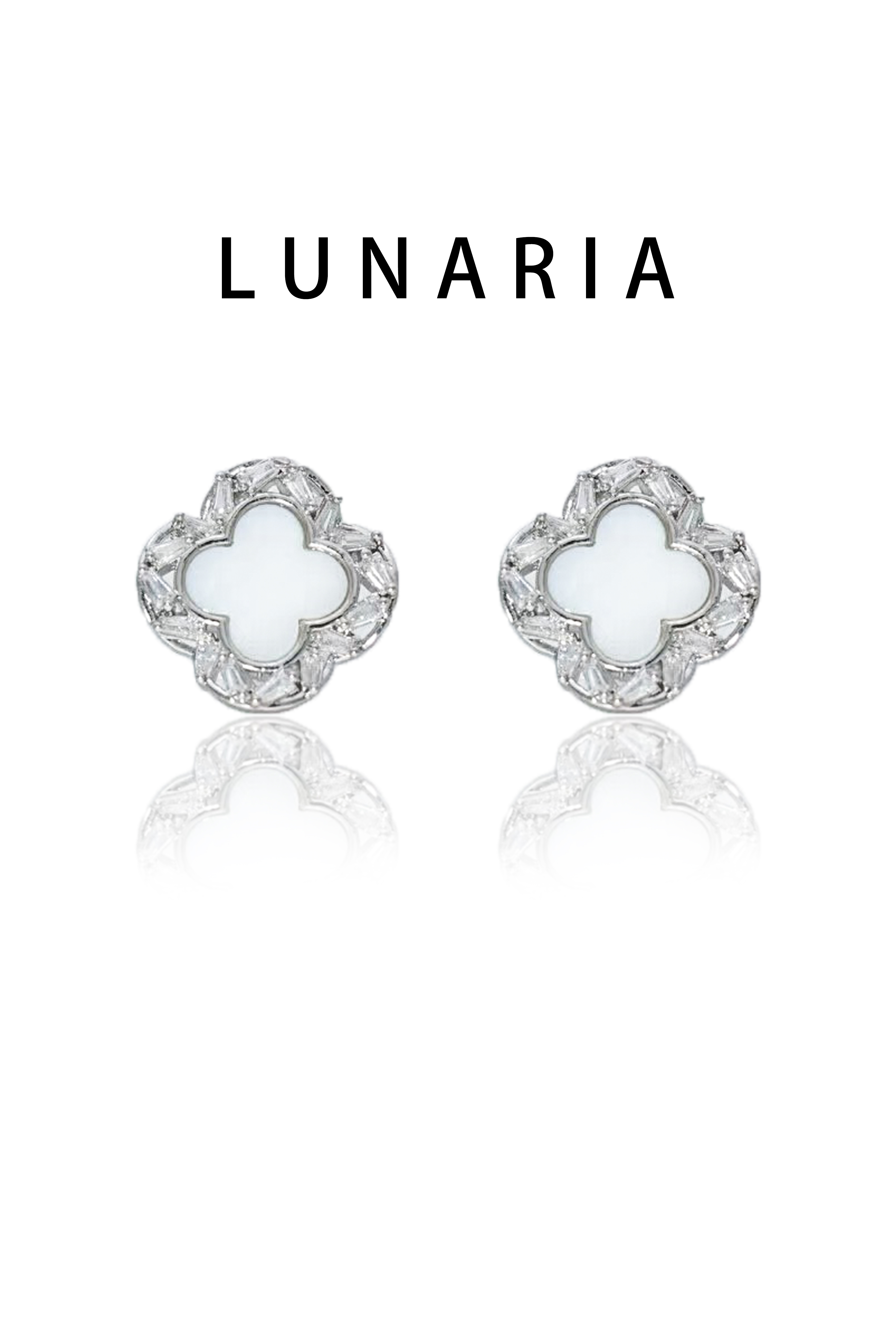 Elegant Ladies' Jewelry: Simple Yet Sophisticated Floral Motif Hoop Earrings