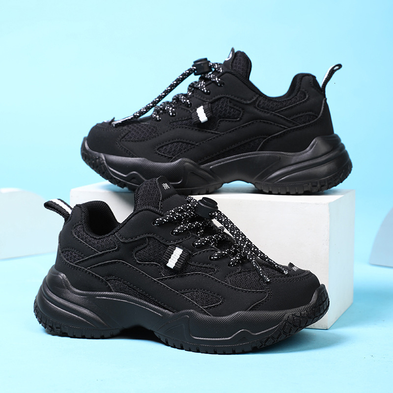 Lightweight Soft Breathable Boys and Girls Closed-Toe Sports Anti-Smash Anti-Puncture Autumn Four Seasons Safety Protective Kids Dad Shoes