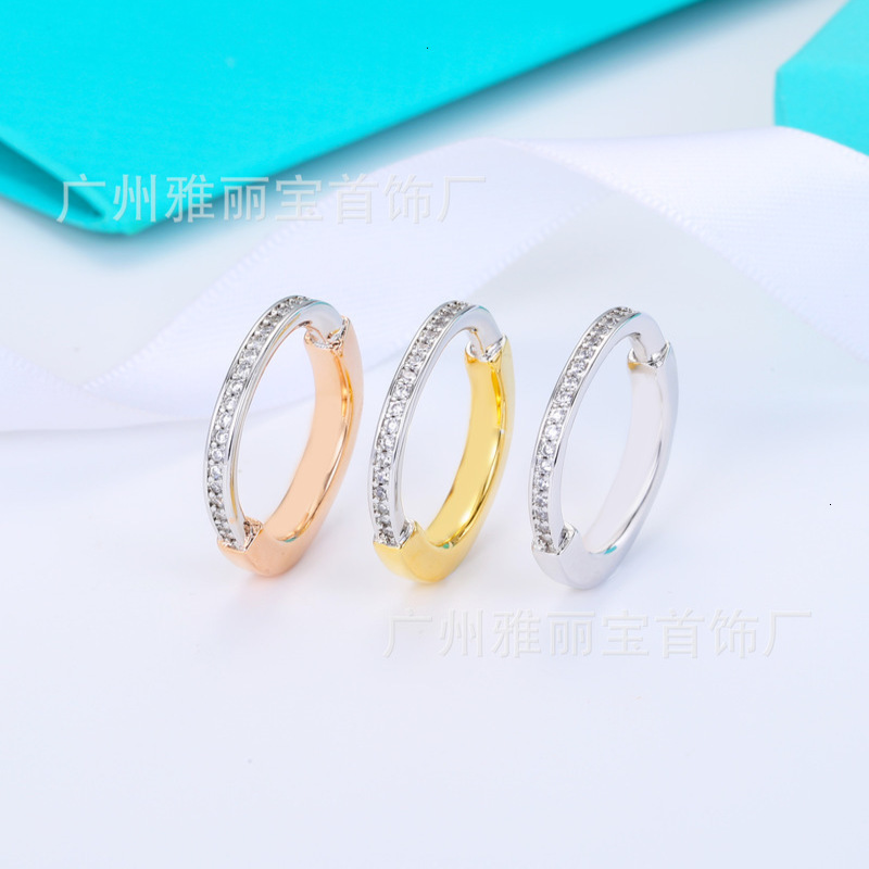 designer band rings luxury jewelry for men women gold silver woman new t home lock series head ring with 18k plating in platinum fashi tiffamy and co tiffanyx tiffanies