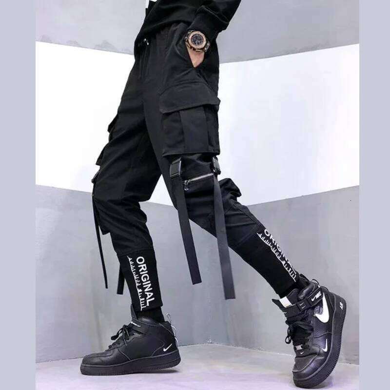 Haruku Joggers Cargo Pants Fashion Casual Multi Pocket Streetwear techwear Men Women Sport Trousers Trending y2k Style