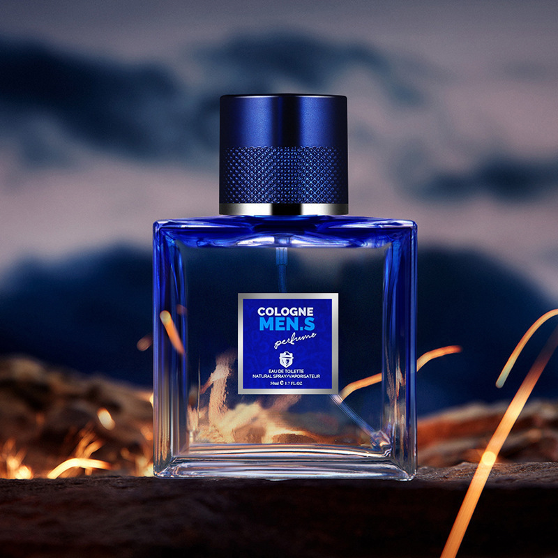Azure Perfume Men's Fresh and Lasting Cologne Eau de Perfume Gentleman's Light Fragrance Hormonal Charm Men's Perfume
