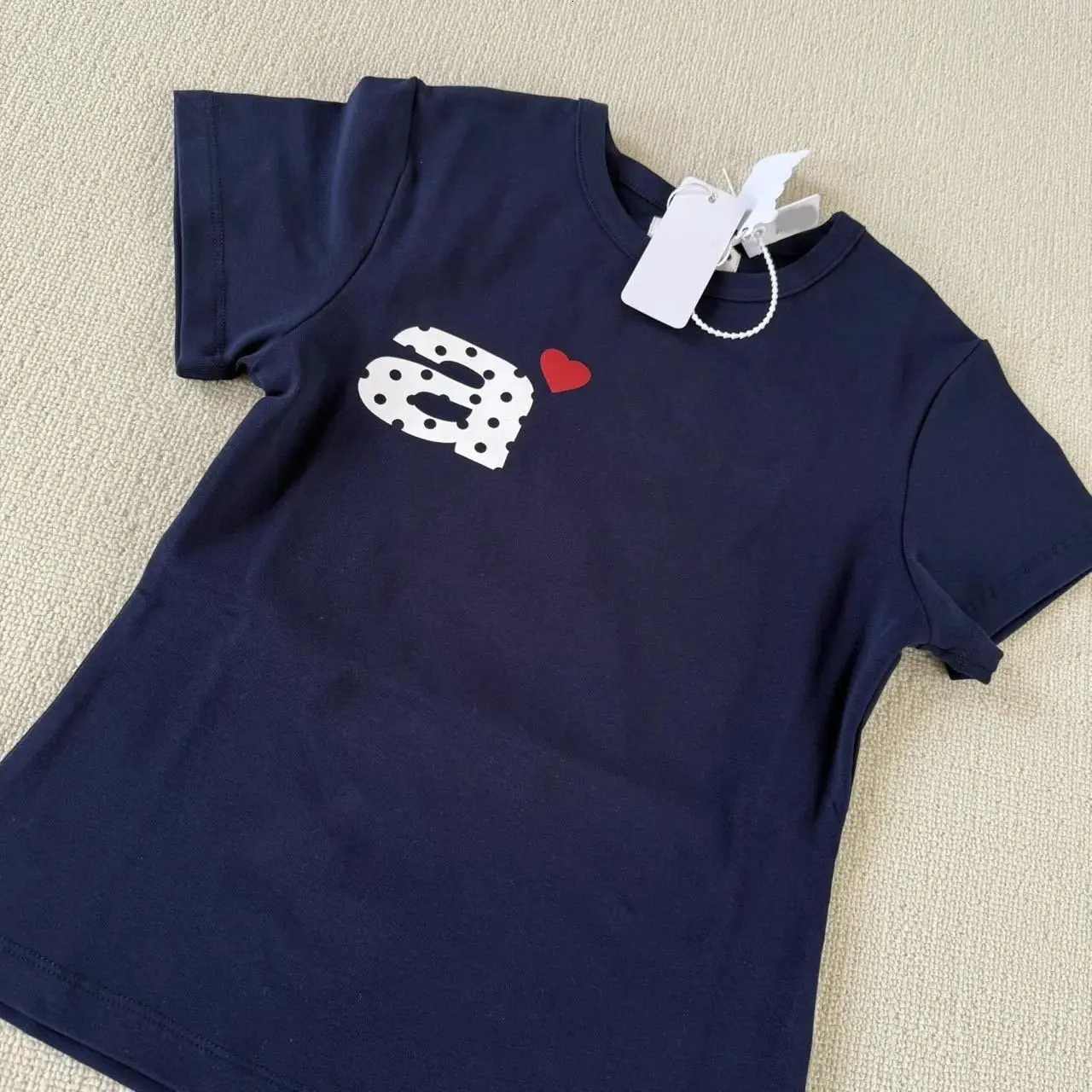 Korean Style Fashion Retro Kawaii Letter Graphics T shirts Women Slim Y2K Top Harajuku Gothic Casual Streetwear 250728