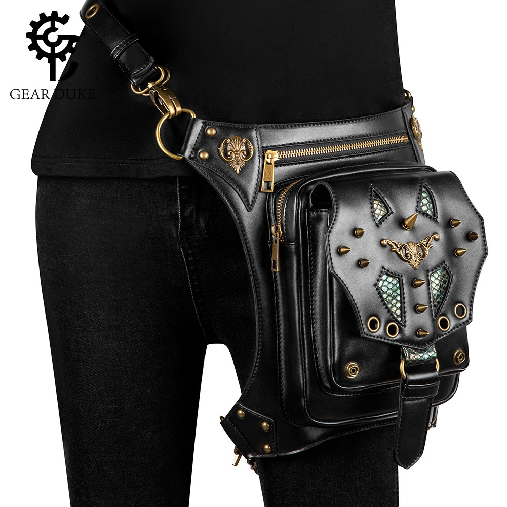New Style for Women Spring Summer Steampunk Single Shoulder Women's Crossbody Outdoor Waist Bag ddmymoon
