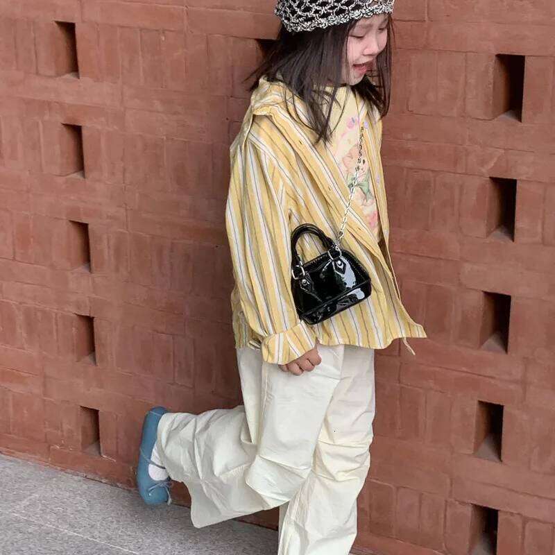 Mini Holographic Shell Bag - Shiny Crossbody Purse for Girls, Cute Chain Shoulder Handbag