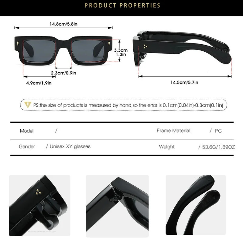 Fashion High Quality Square Orange Sunglasses For Women Men Thick Frame Sun Glasses Classics Eyewear 250728