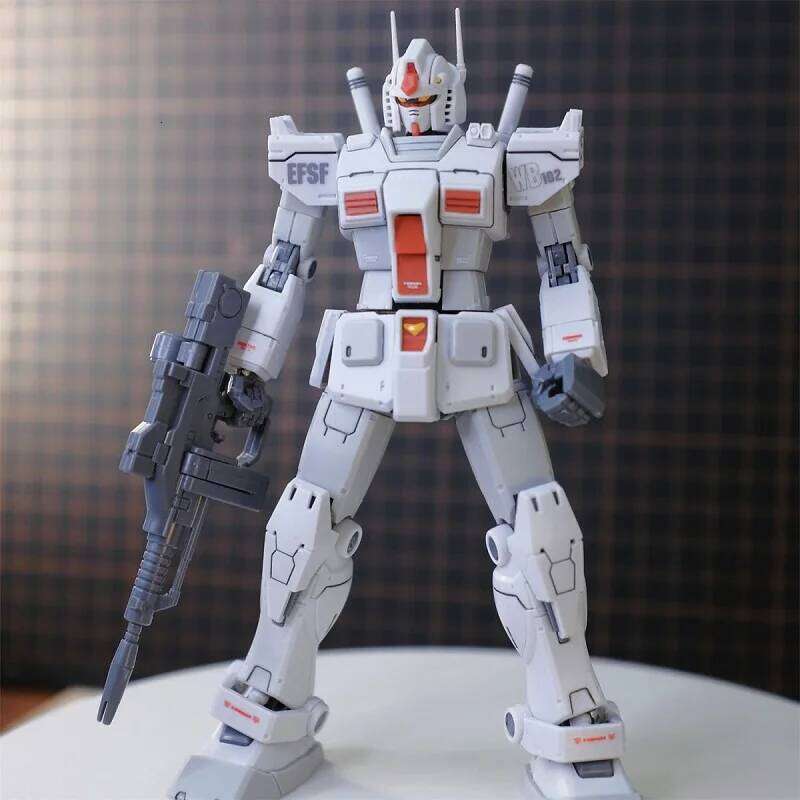 012 Ganso PB Limit GTO RX-78-2 HG 1/144 Leave the factory color Assemble The Model Action Figure Ornament Toy Gifts Collectible