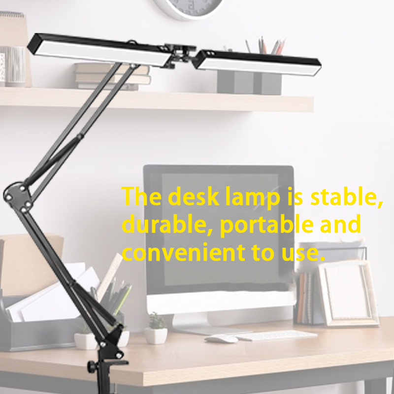 Professional LED Desk Lamp Ultra Bright 3900 Lumens Adjustable Brightness Eye-Friendly Task Light Home Office Crafting Sewing Z241123