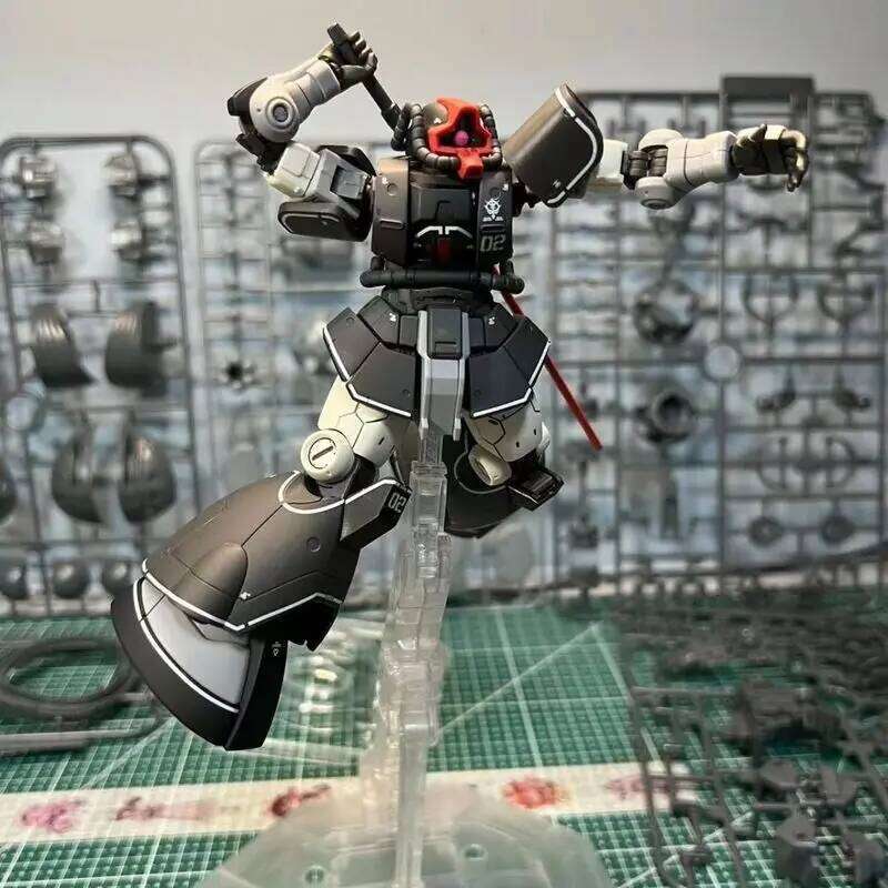 Rick HG GTO 007 1/144 Dom YMS-08B Experimental hine Assemble The Model Mecha Action Figures Robot Decorative Toy Gift