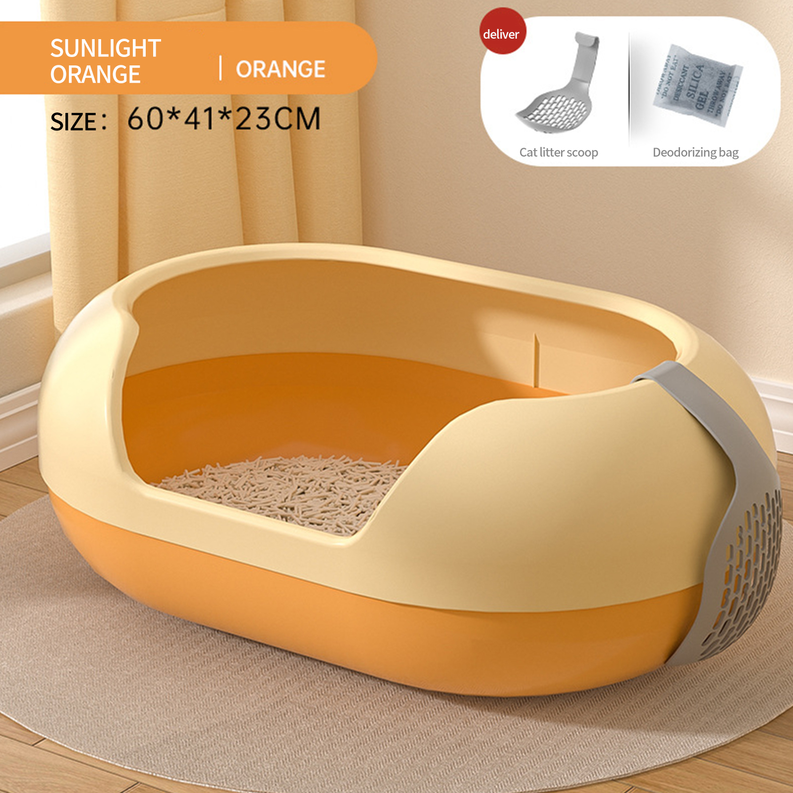 Super sized semi enclosed cat litter box capsule upgrade for super sized cat toilets distributed by mainstream manufacturers across the entire network
