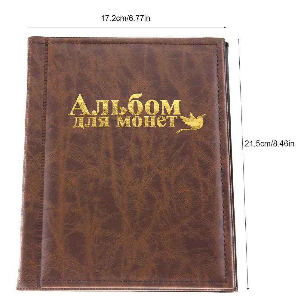 2025 Pockets 10 Pages World Coin Storage Folder Album Money Collecting Holder Book Z250729